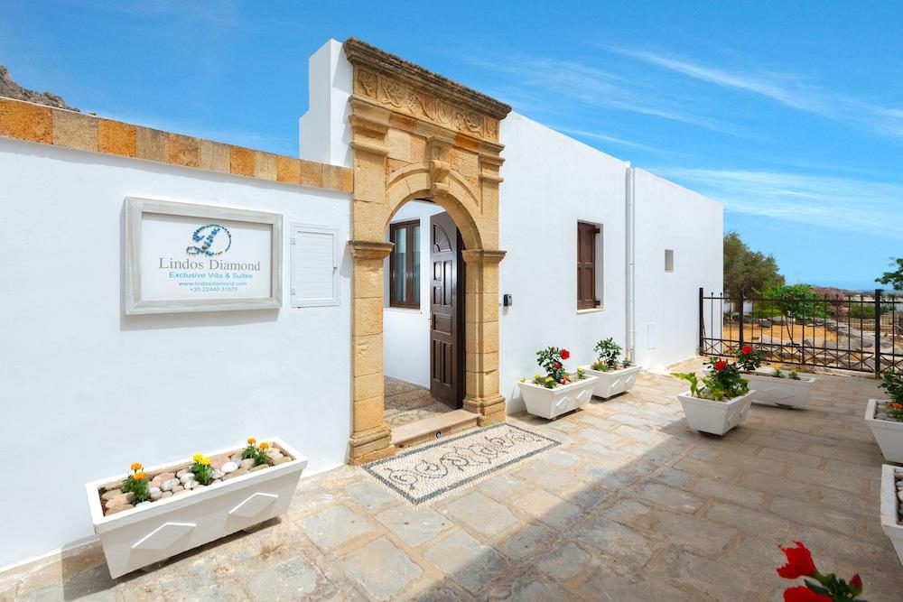 Lindos Diamond Exclusive Villa エクステリア 写真