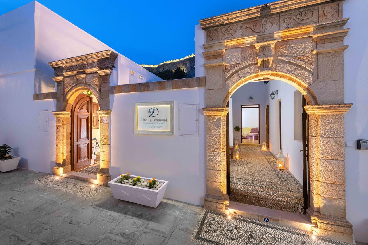 Lindos Diamond Exclusive Villa エクステリア 写真