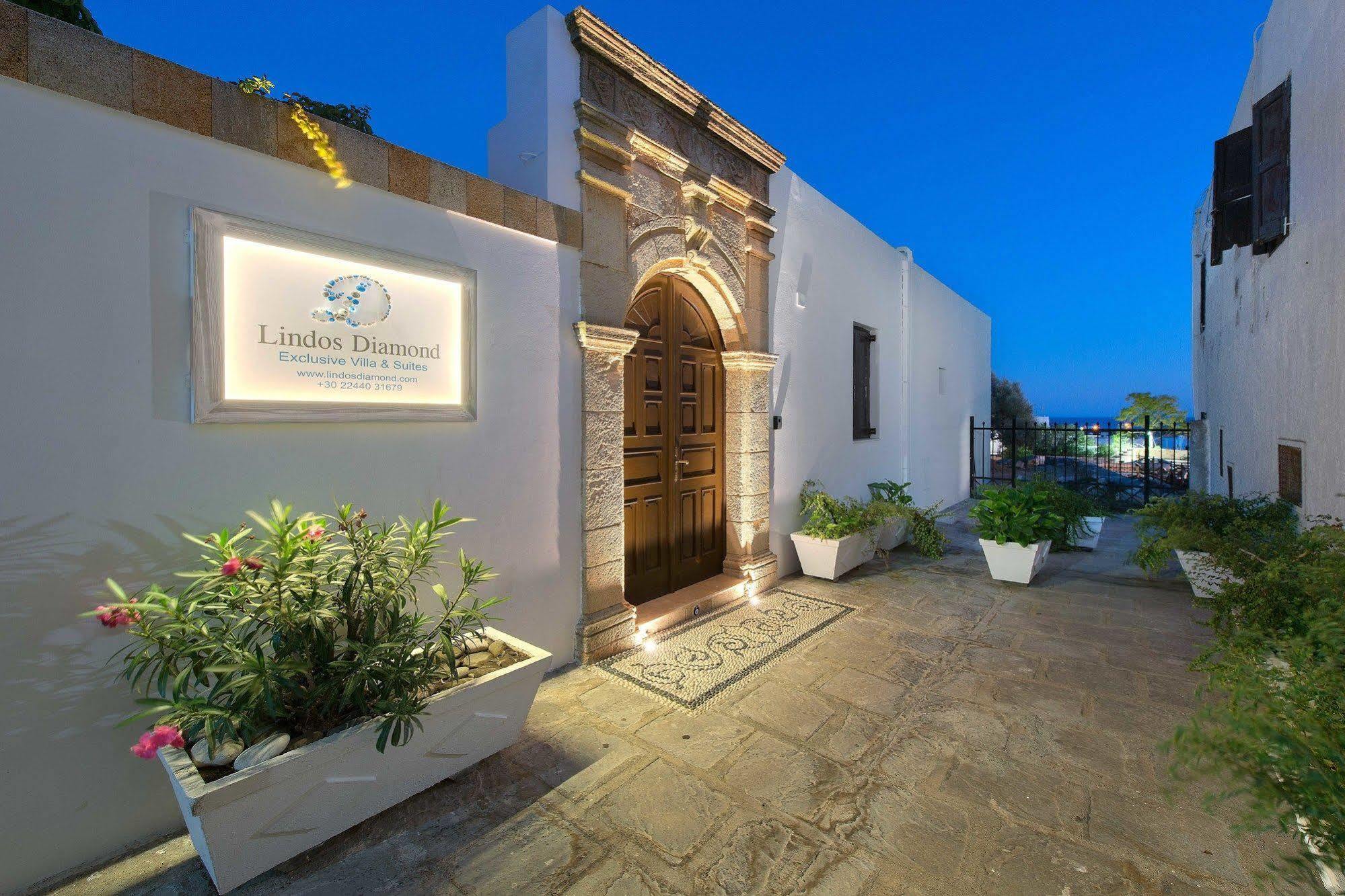 Lindos Diamond Exclusive Villa エクステリア 写真