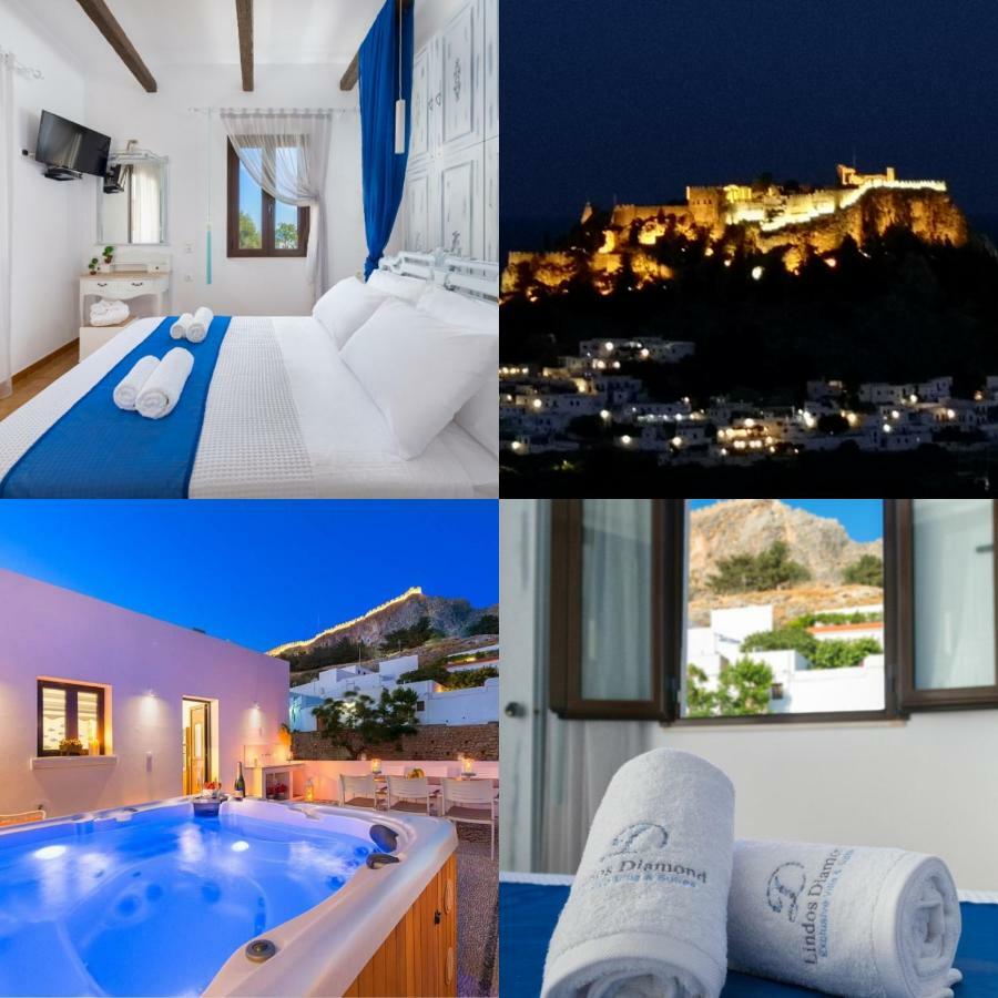 Lindos Diamond Exclusive Villa エクステリア 写真