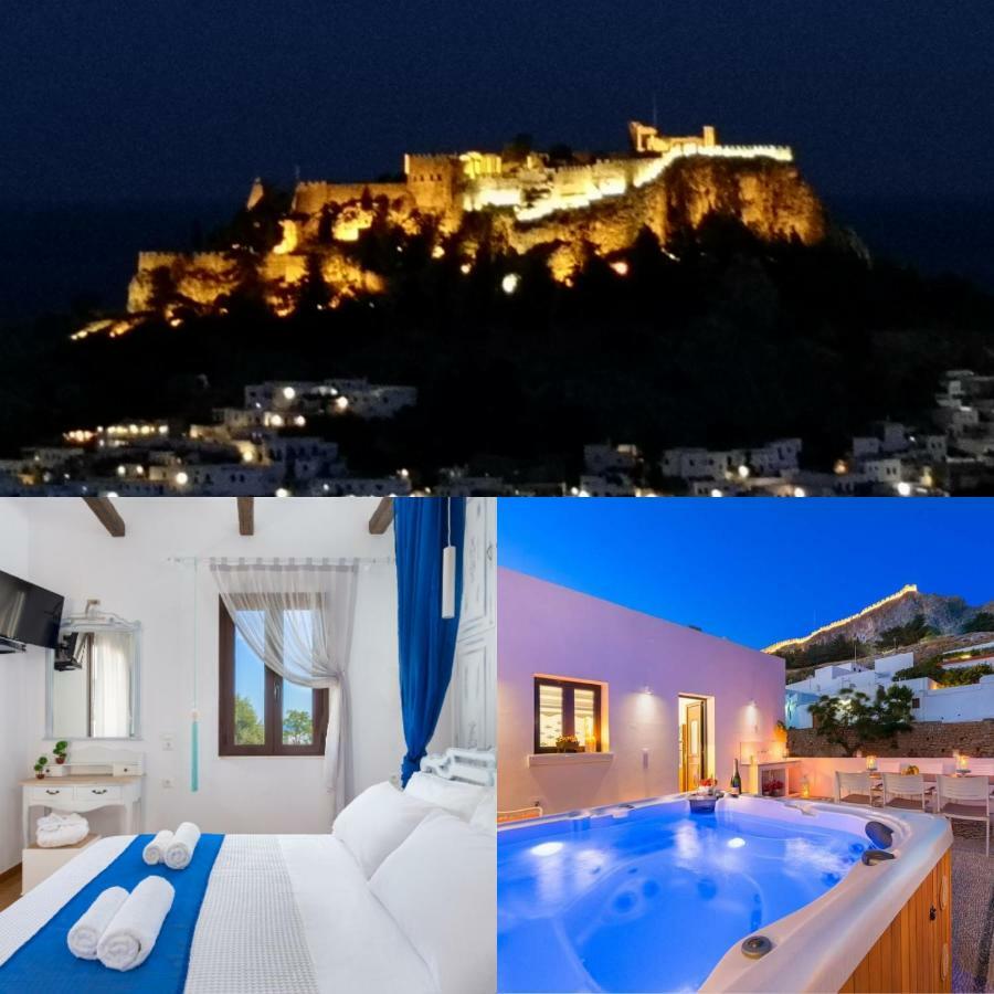 Lindos Diamond Exclusive Villa エクステリア 写真