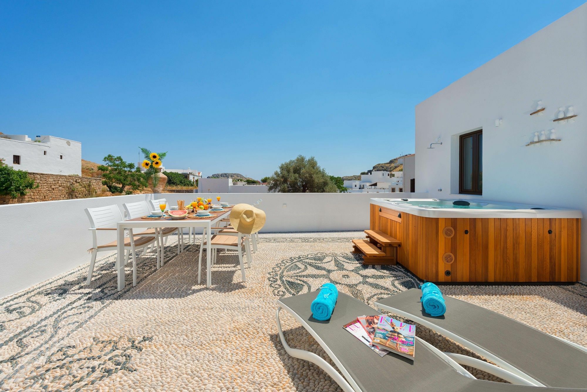 Lindos Diamond Exclusive Villa エクステリア 写真